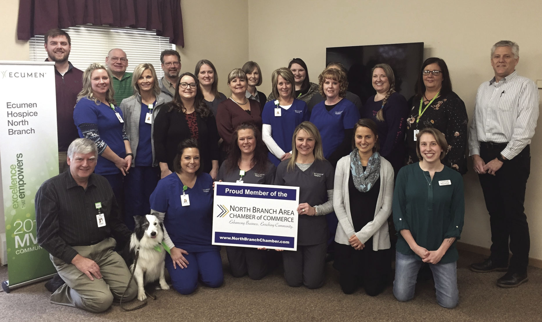 North Branch Chamber welcomes Ecumen Hospice